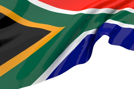 Flags of South Africaの写真素材