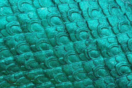 Flake of naga statue for background
