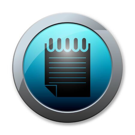 Botton icon business on white backgroundの写真素材