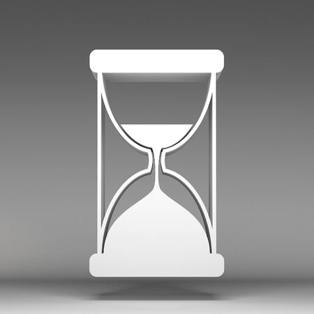 3d Sand watch iconの写真素材