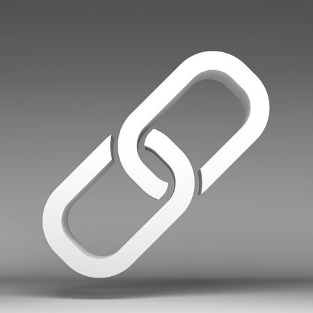 3d link iconの写真素材