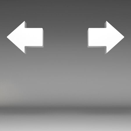 3d arrow backgroundの写真素材