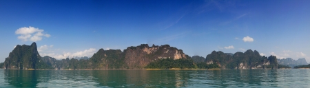 Ratchaprapa Dam ; View point landscape view.の写真素材