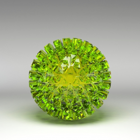 3d illustration basic geometric shapesの写真素材