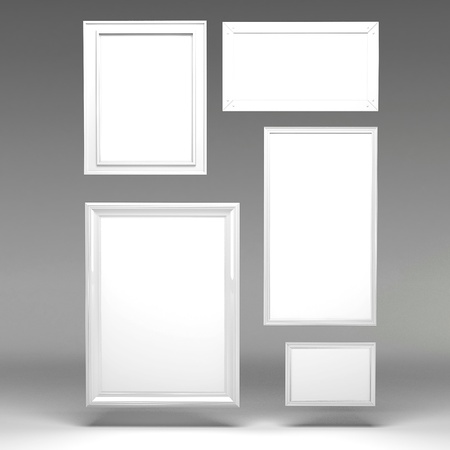 3d blank frames