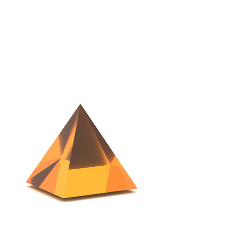 3d illustration basic geometric shapes