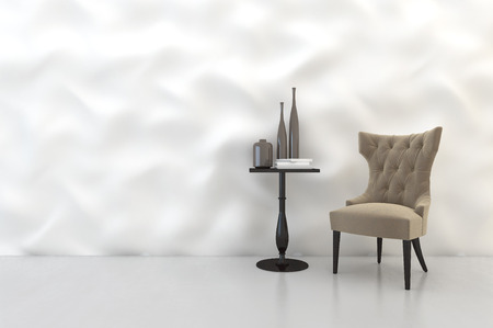 3d rendering interior scene の写真素材