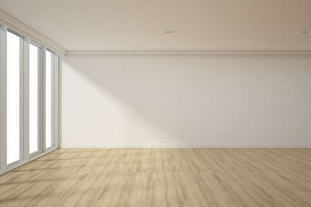 3d rendering interior decoration empty roomの写真素材