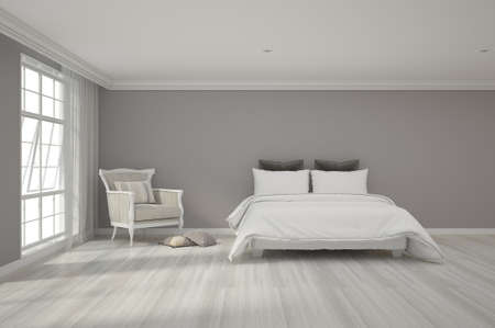 3d rendering interior decoration empty roomの写真素材