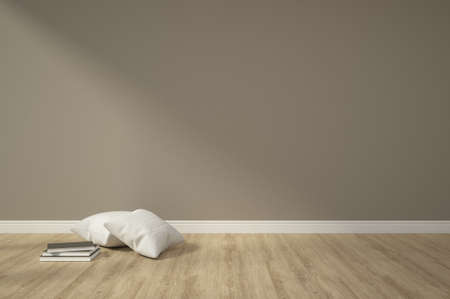 3d rendering interior decoration empty room