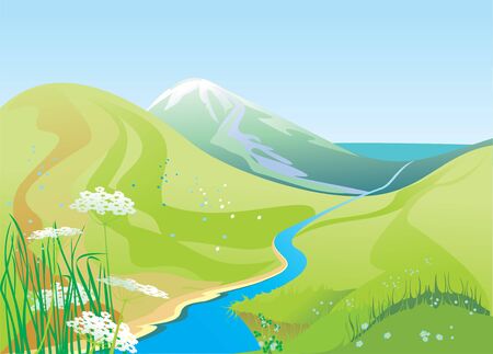 riverのイラスト素材