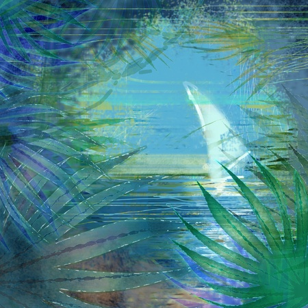 background tropical seaの写真素材