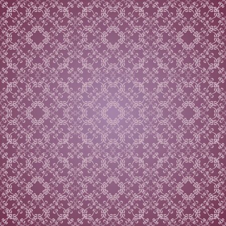 floral design lilac seamlessのイラスト素材