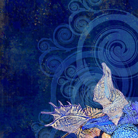 background blueの写真素材