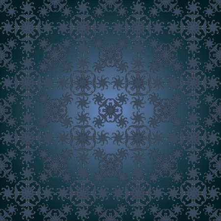 pattern blue dark seamlessのイラスト素材