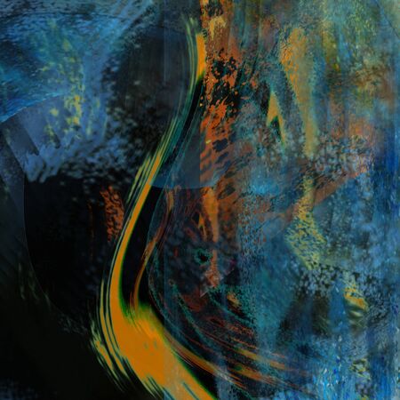 abstract dark blue backgroundの写真素材