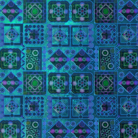 pattern dark blue background geometricの写真素材