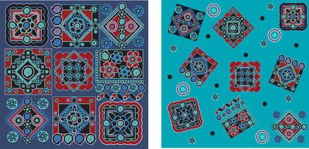 floral design, pattern, ornamentのイラスト素材