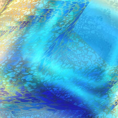 abstract spots background, wave shapesの写真素材