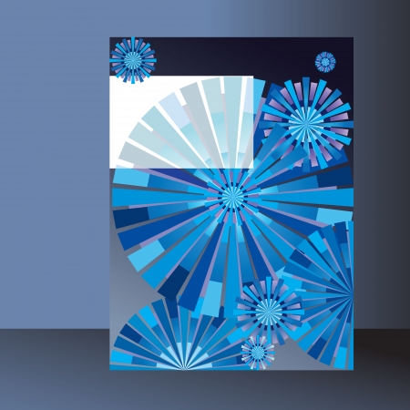 geometric pattern for  brochure, bookのイラスト素材
