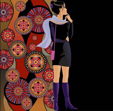 girlのイラスト素材