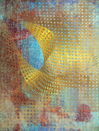 background abstract, old wall scratches の写真素材