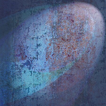 blue abstract background, old wallの写真素材