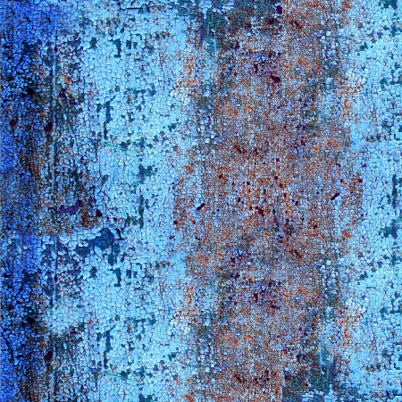blue abstract background, old wallの写真素材