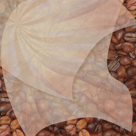 coffee background, transparenc coverの写真素材