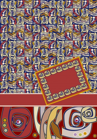 geometrical background, cover bookのイラスト素材