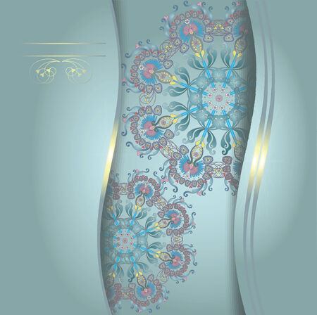 light green background のイラスト素材