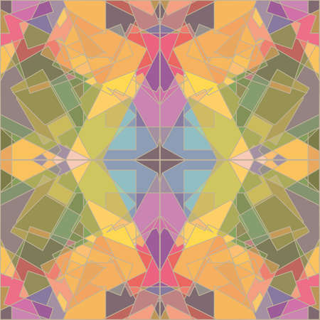 abstract design mosaicのイラスト素材