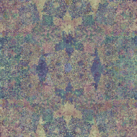 floral design frame, warm colorの写真素材