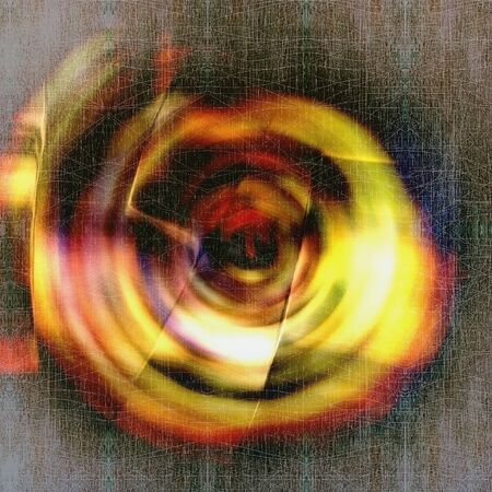 decoration abstract shabby metal  background, fieryの写真素材
