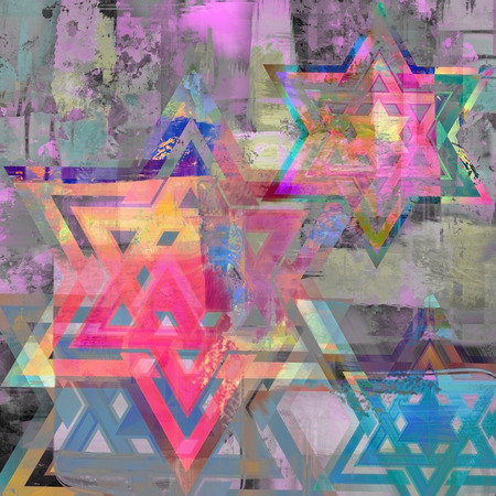 abstract motley vivid spotted backgroundの写真素材