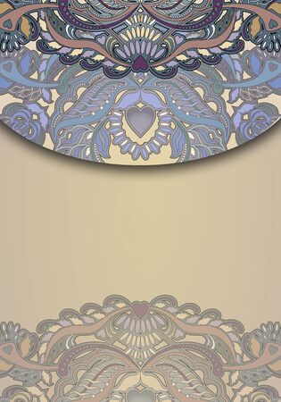 floral design element on blur  backgroundの写真素材