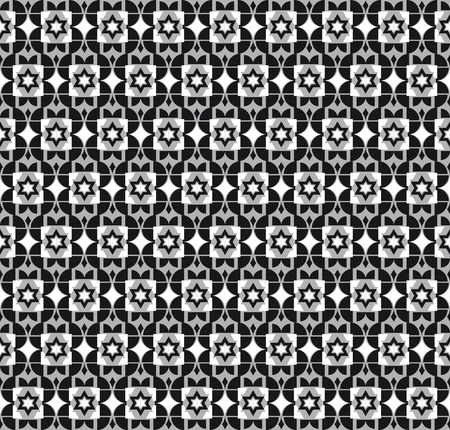 geometrical pattern  on grey backgroundのイラスト素材