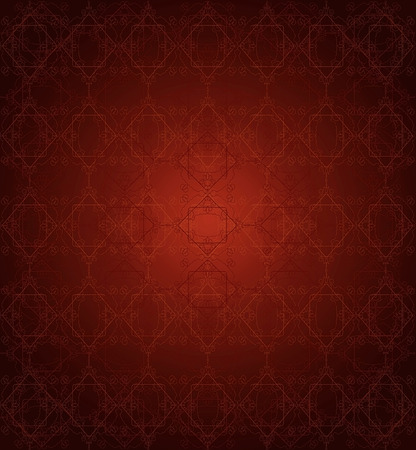 seamless red lace pattern on dark red backgroundの写真素材