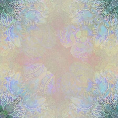 abstract floral shabby pink  surfaceの写真素材