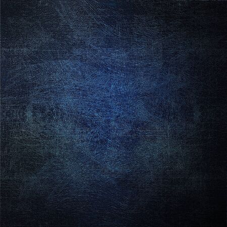 abstract old shabby dark blue surfaceの写真素材