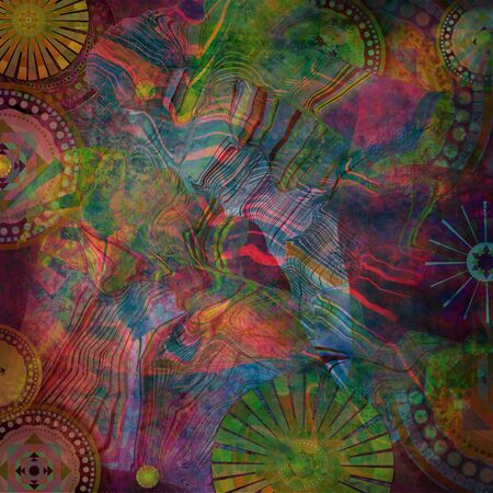 abstract background, geometrical patternの写真素材