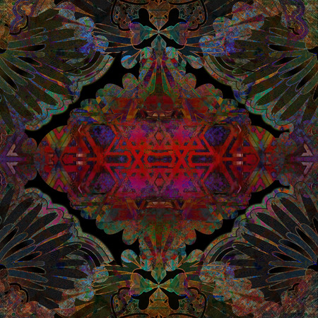 abstract motley vivid spotted backgroundの写真素材