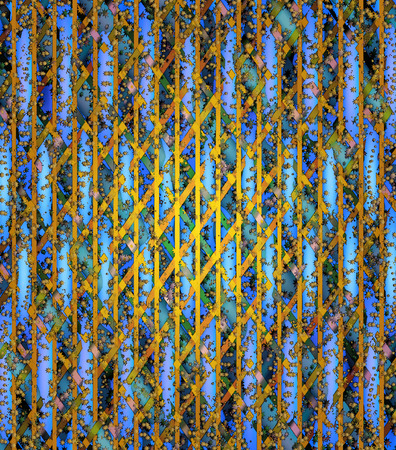 motley abstract geometrical backgroundの写真素材
