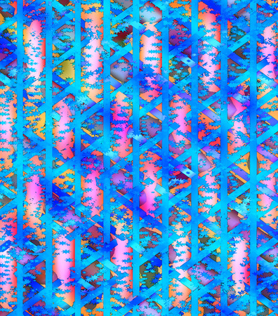 motley abstract geometrical backgroundの写真素材