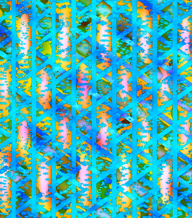 motley abstract geometrical backgroundの写真素材