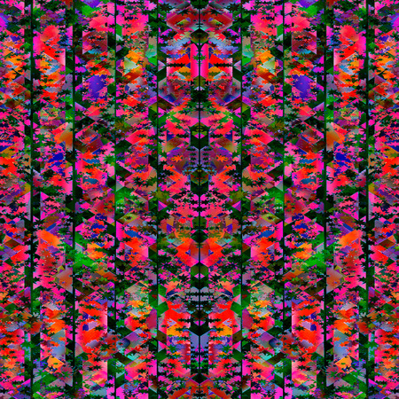 motley abstract geometrical backgroundの写真素材