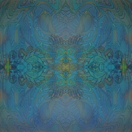 grainy, abstract ornament on dark backgroundの写真素材