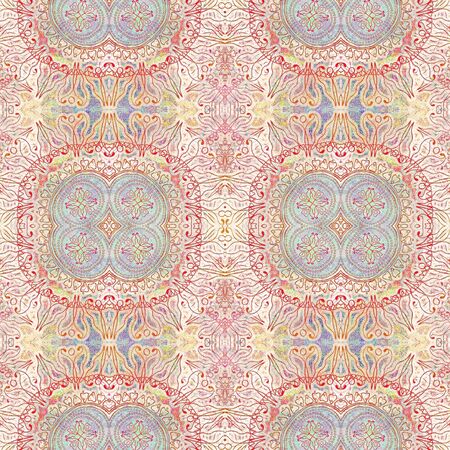 abstract old shabby ethnic pastel  pattern