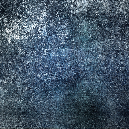 geometric pattern granular background, metalic imitation blueの写真素材