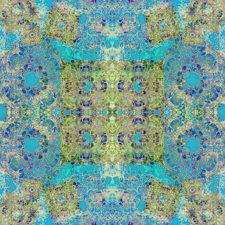 motley floral spotted pattern,kaleidoscopeの写真素材